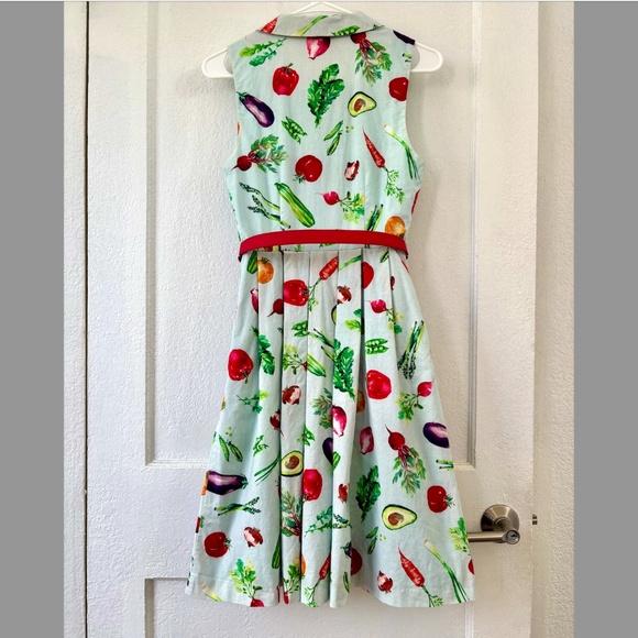 Size S Modcloth Vegetable Dress - Picture 3 of 5